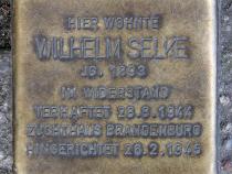 Stolperstein für Wilhelm Selke.