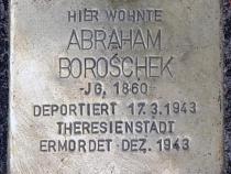 Stolperstein für Abraham Boroschek © OTFW