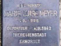 Stolperstein für Marie Luise Meyer.