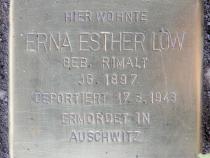 Stolperstein Erna Esther Löw