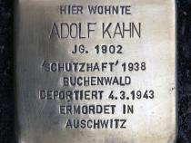 Stolperstein Adolf Kahn