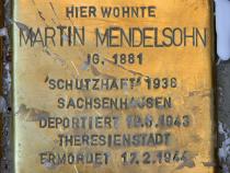 Stolperstein Martin Mendelsohn