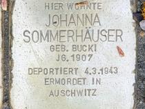 Stolperstein für Johanna Sommerhäuser © OTFW