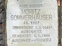 Stolperstein für Moritz Sommerhäuser © OTFW