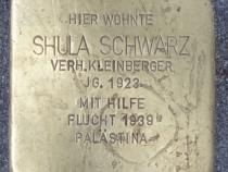 Stolperstein Shula Schwarz, Foto: OTFW