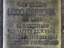 Stolperstein für Hugo Kapteina.