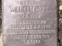 Stolperstein für Wilhelm Moll