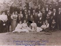 Familie Rychwalski 1903, Bar Mizwa von Ernst. Foto: Privatbesitz