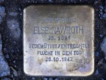 Stolperstein Else Nawroth © Wolfgang Reich
