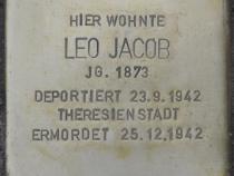 Stolperstein Leo Jacob, Bild: H.-J. Hupka